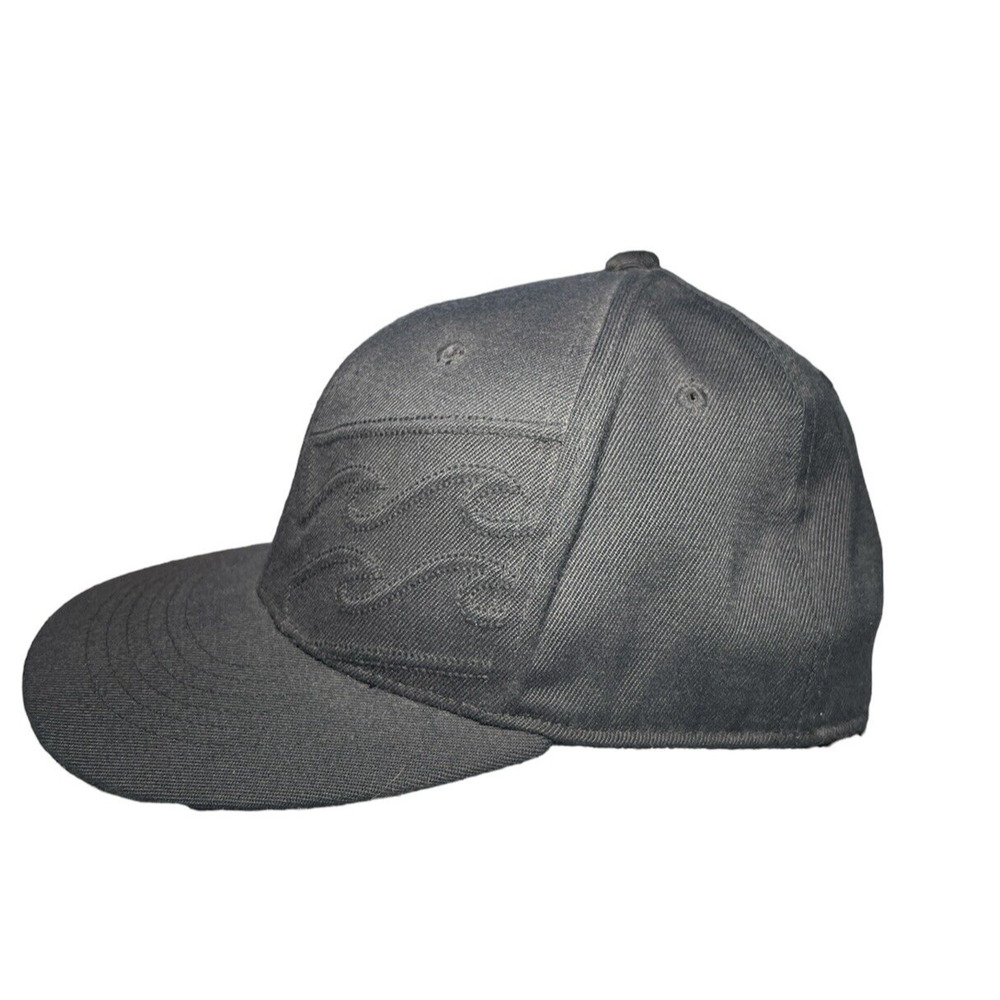 BILLABONG Black Cap Hat Mens Unisex Size S/M Flexfit 6 7/8-7 1/4